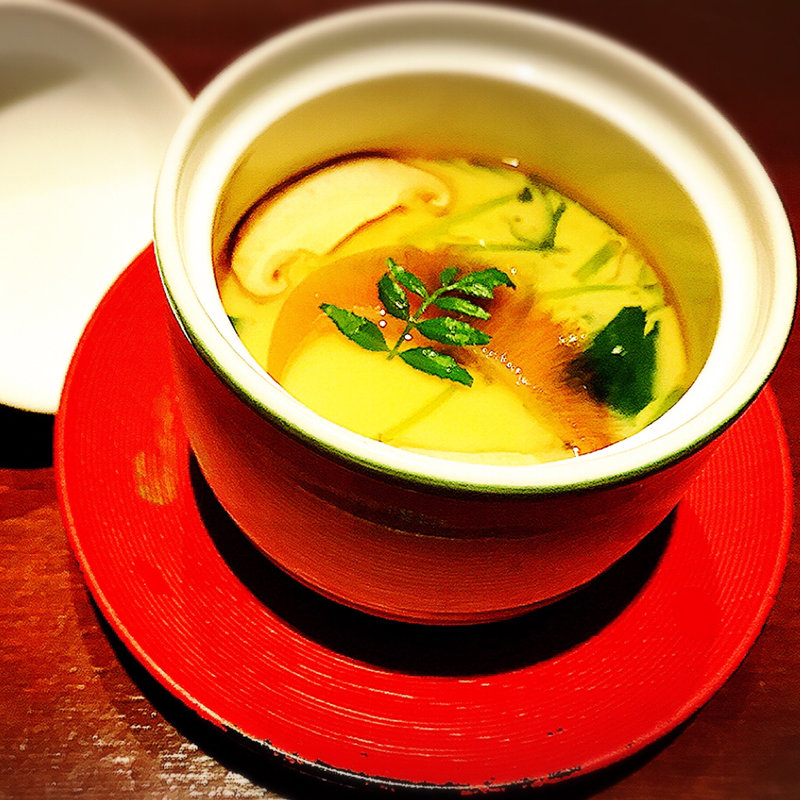 フカヒレ入り茶碗蒸し(にかいのおねぎや 笹木 （にかいのおねぎや ささき）)