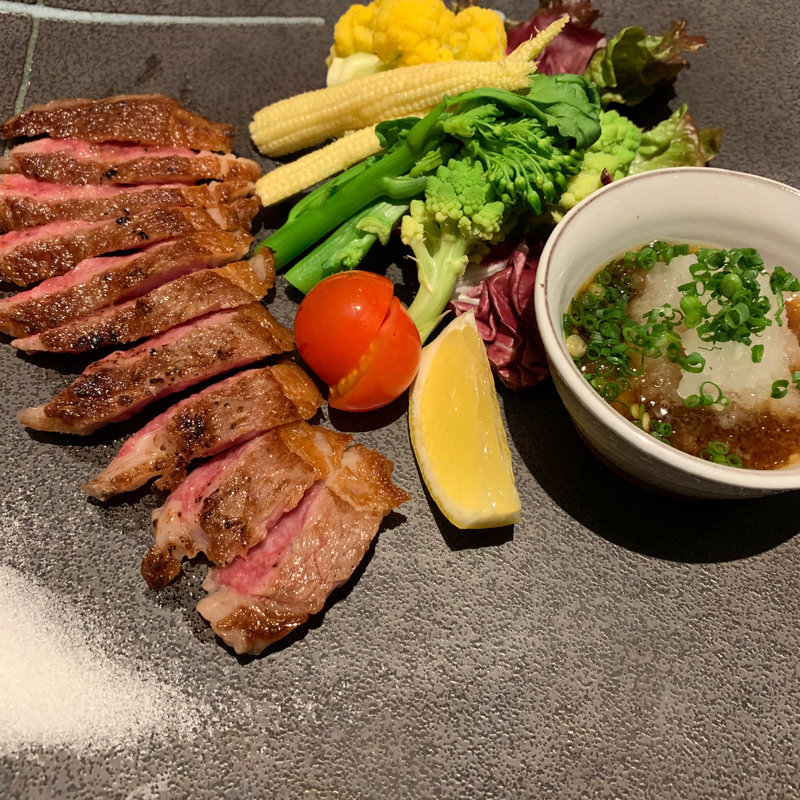 有田鶏のステーキ(六ヶ城)