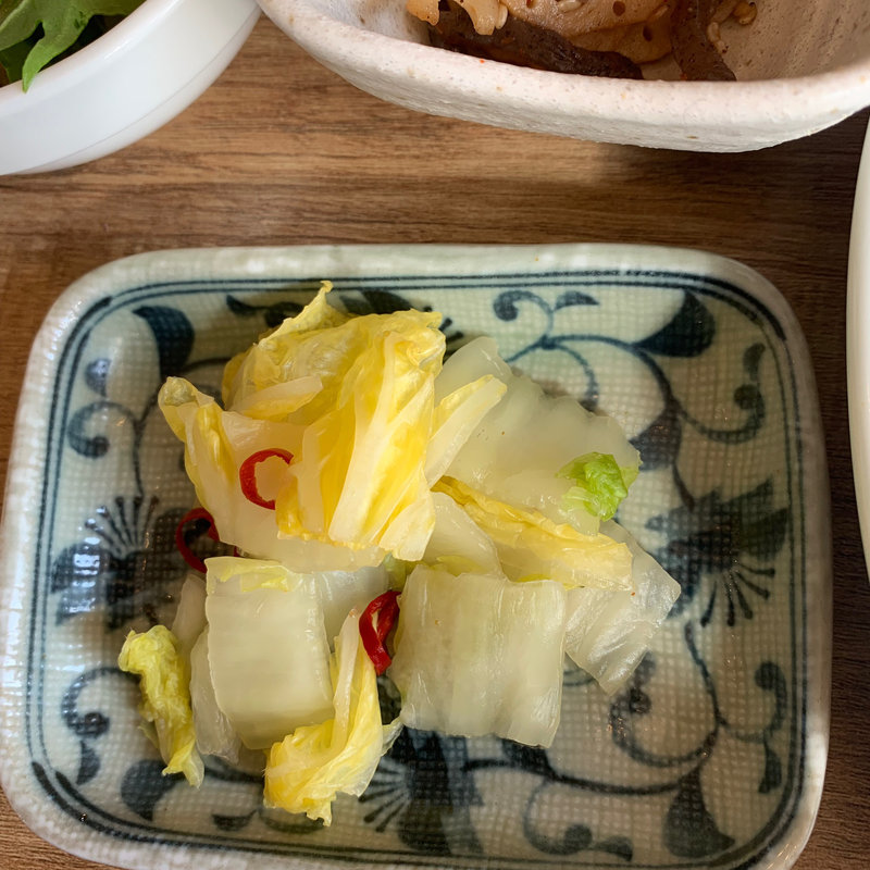 漬け物(はこざき駅前食堂)