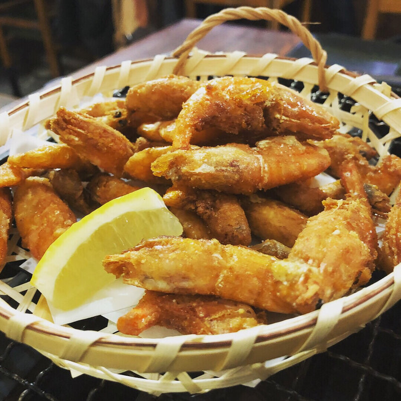エビの唐揚げ(大衆酒場えびす)