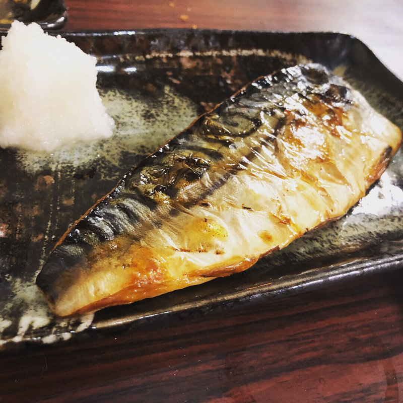 サバの塩焼き(大衆酒場えびす)