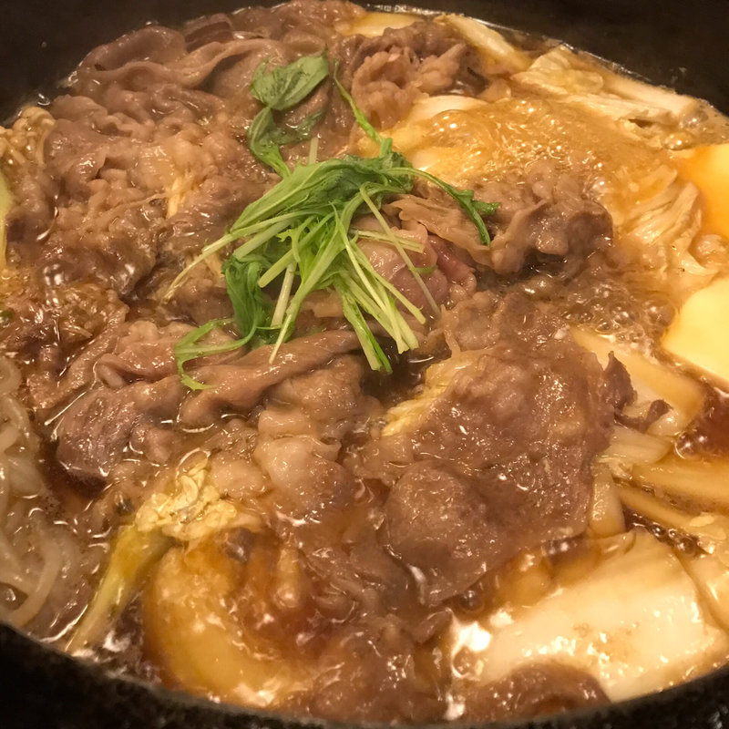 牛すき焼き(なかなか )