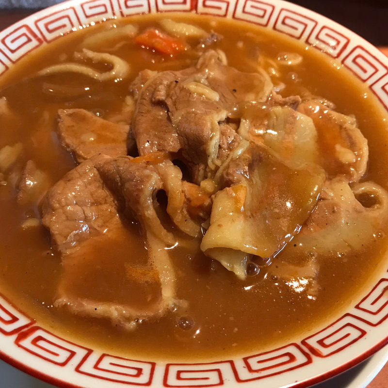 ポークカレーラーメン(Gracia)