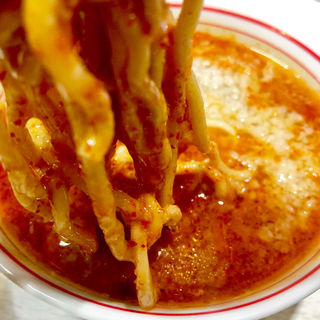 冷し味噌+背脂(蒙古タンメン中本 目黒店 （もうこたんめんなかもと）)