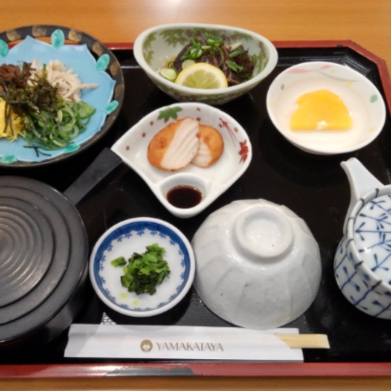 鶏飯セット(鹿児島空港 エアポート山形屋)