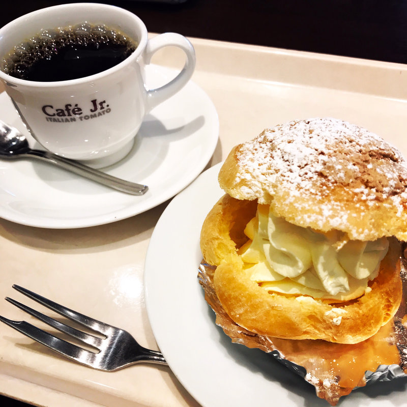 ティータイムセット(イタリアン・トマト Café Jr. 東京電機大学店)
