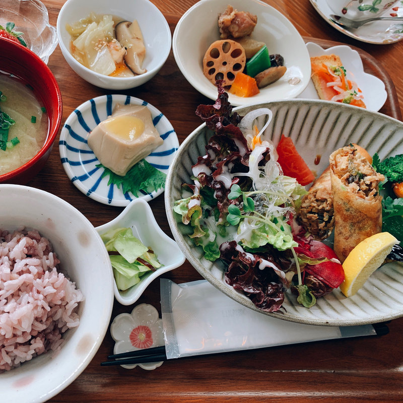 週替わりランチ(うきは果樹の村やまんどん)