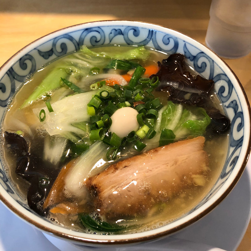 10目塩生姜あんかけラーメン(武者気)