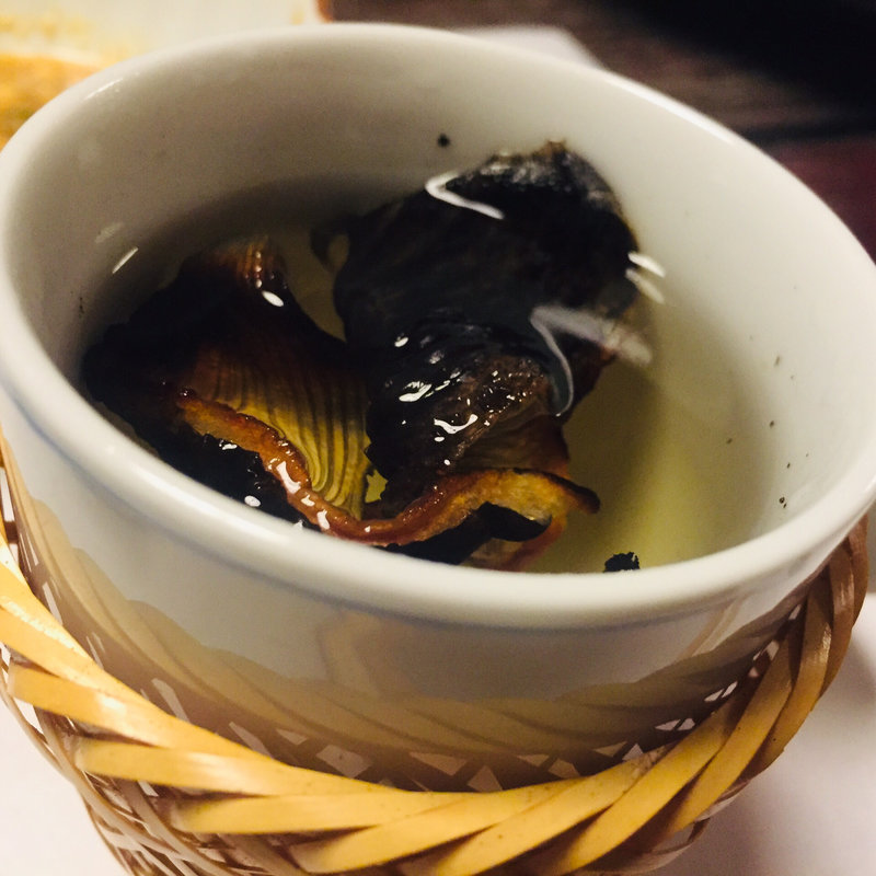 ひれ酒(喜楽庵 （きらくあん）)