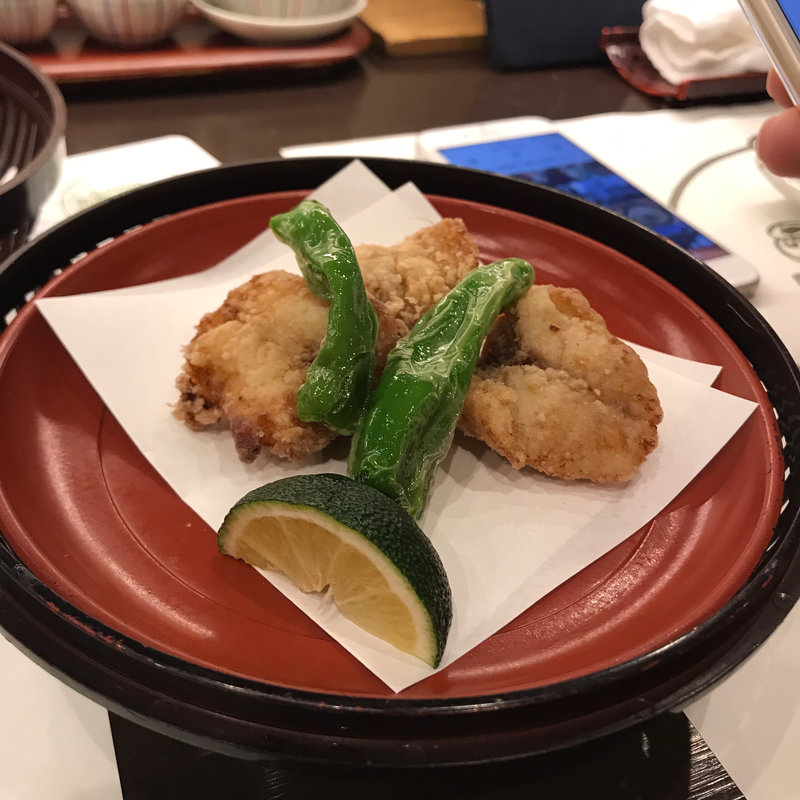 フグの唐揚げ(いちのや)