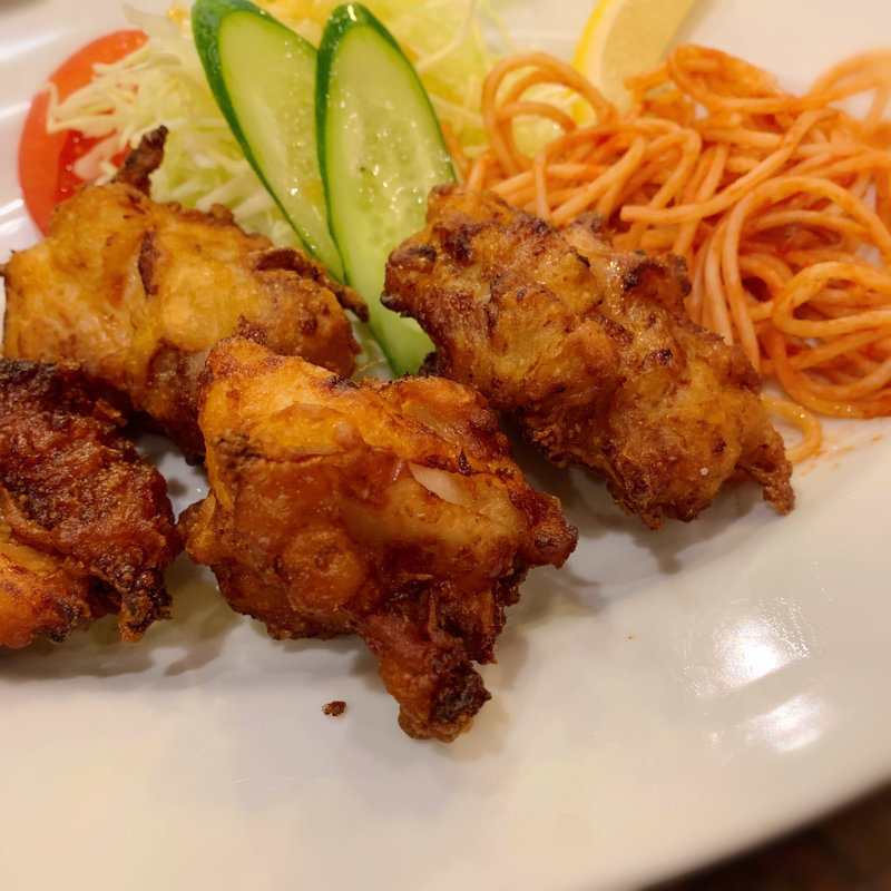 から揚げ定食(da sole)