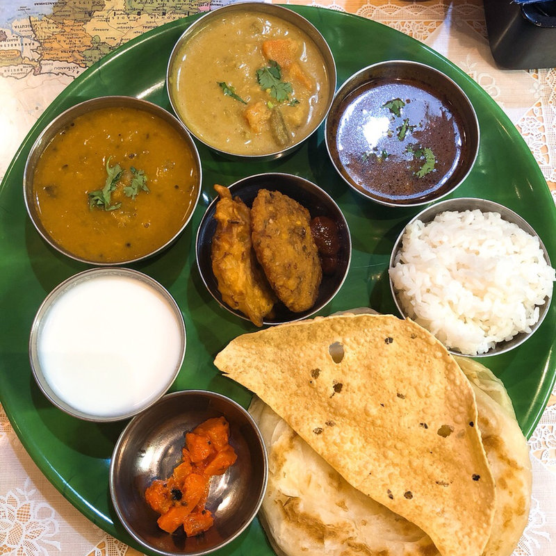 ベジタリアンミールス(南印度ダイニング)