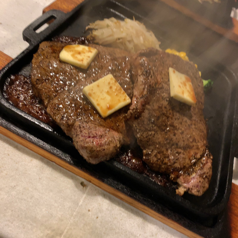 トリオステーキ(モーモー亭 )