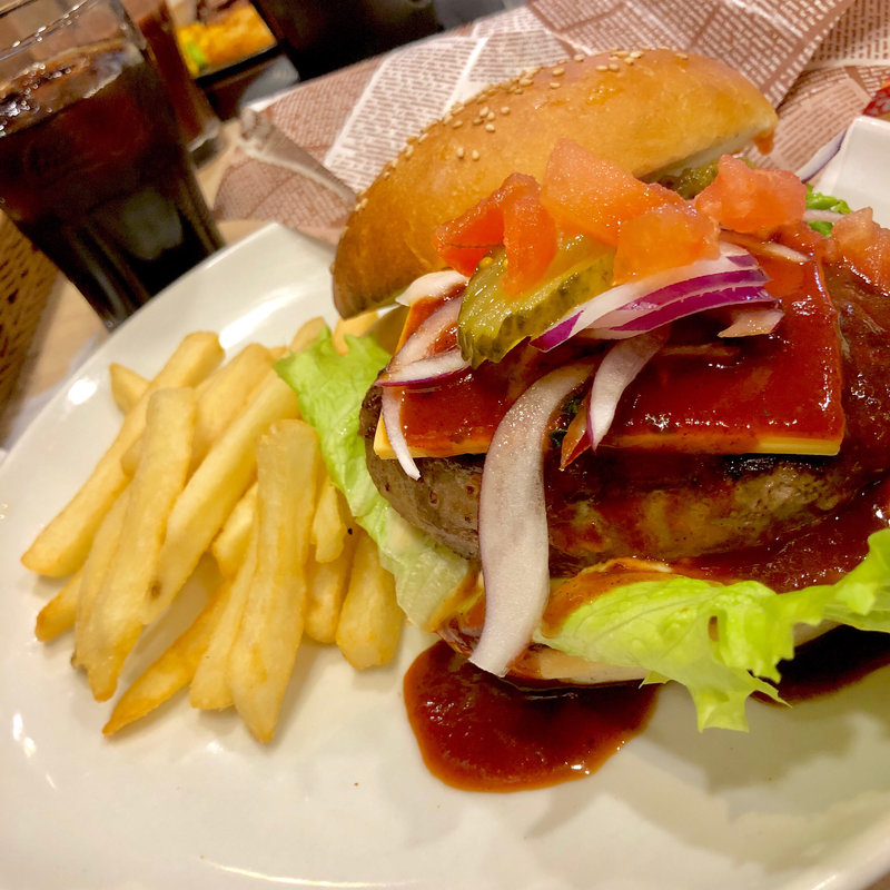 ハンバーガー(ガスト 藤枝青木店 )