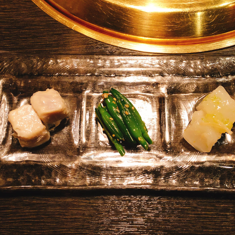 季節のナムル盛り合わせ(うしごろ 銀座店)