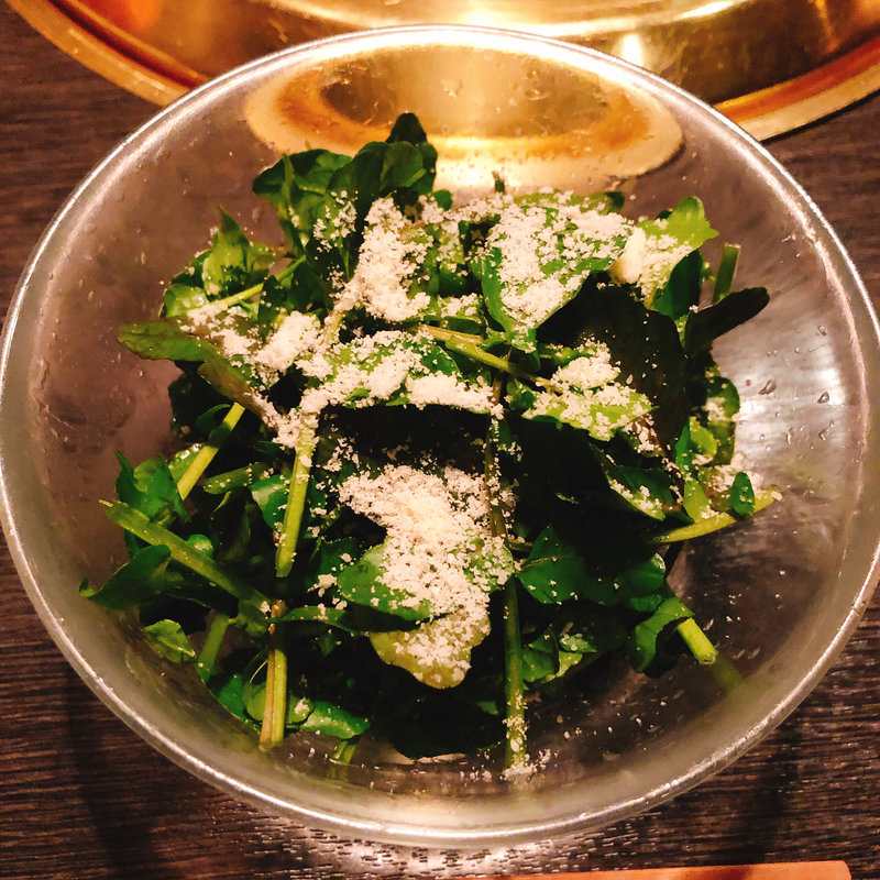 ルッコラのサラダ(うしごろ 銀座店)