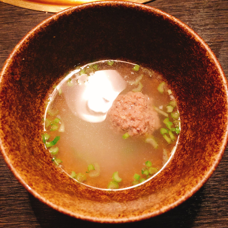 つみれスープ(うしごろ 銀座店)