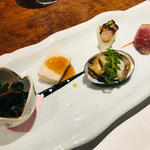 先付け(美味旬菜 みずどり。)