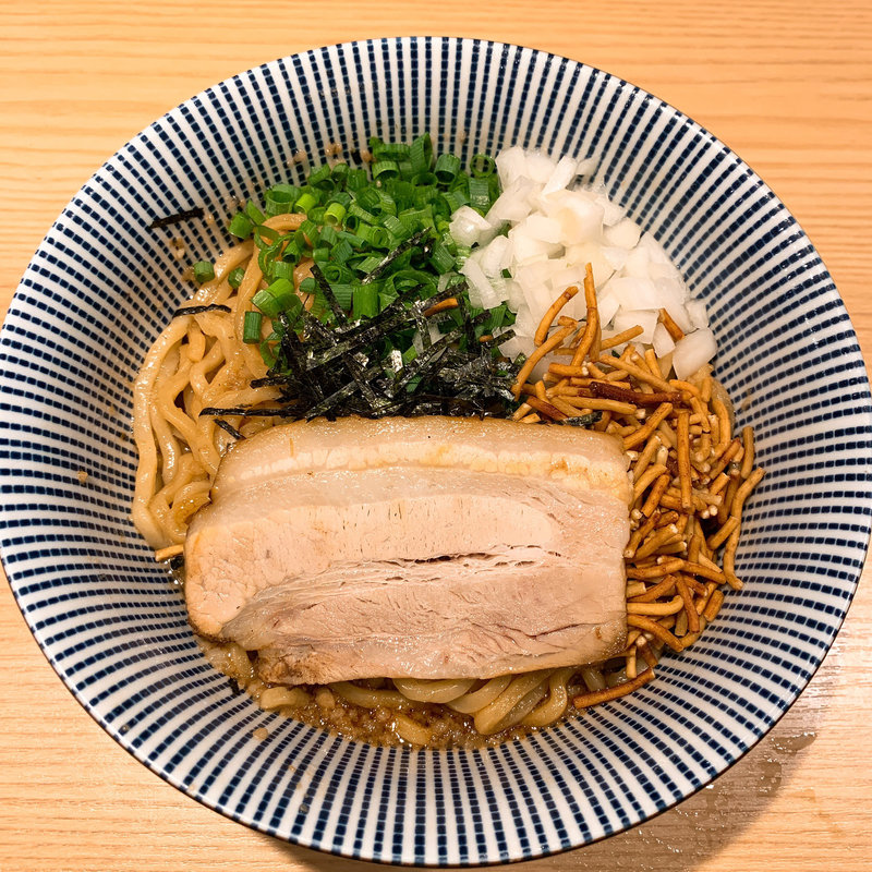 油そば(自家製麺 MENSHO TOKYO)