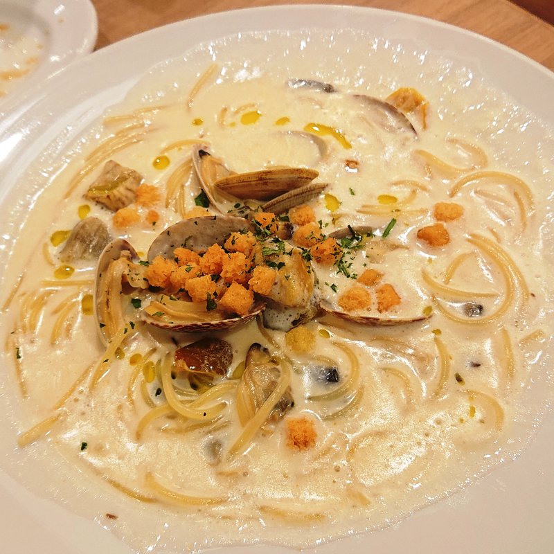 ジンジャークラムチャウダー スープパスタ(ラパウザ アトレ川崎店)