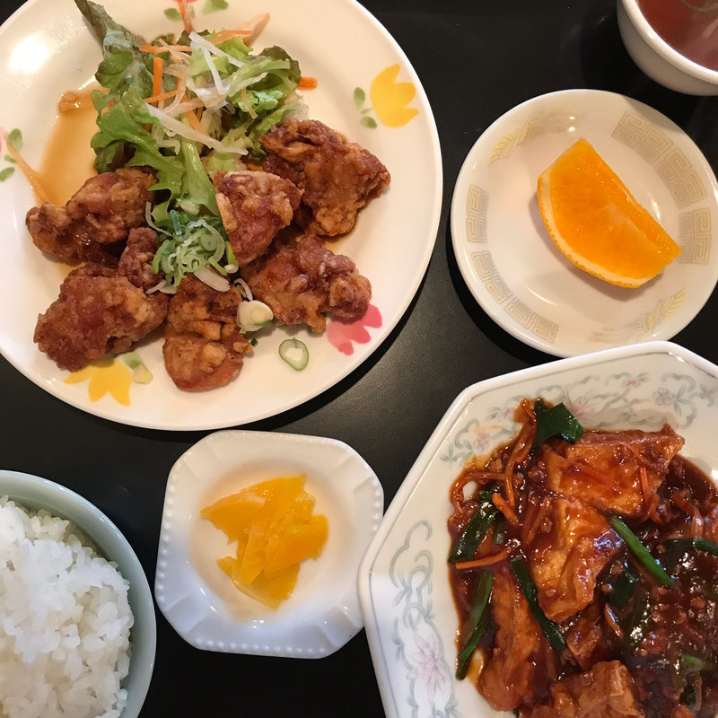 日替ランチ(日の出飯店)