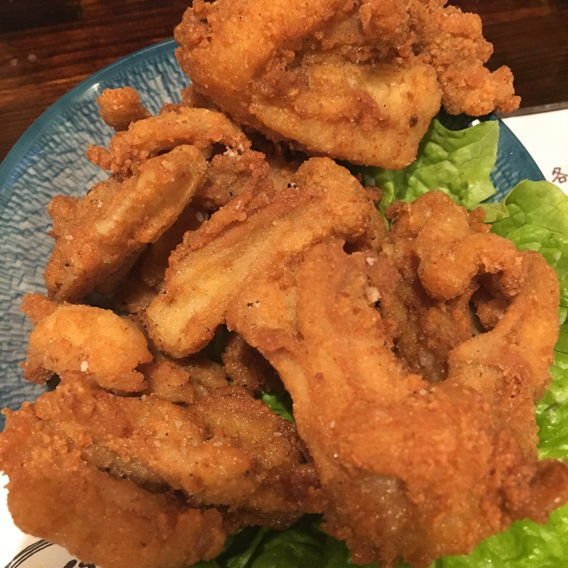 肉つきナンコツ唐揚げ(焼き鳥なおじ)