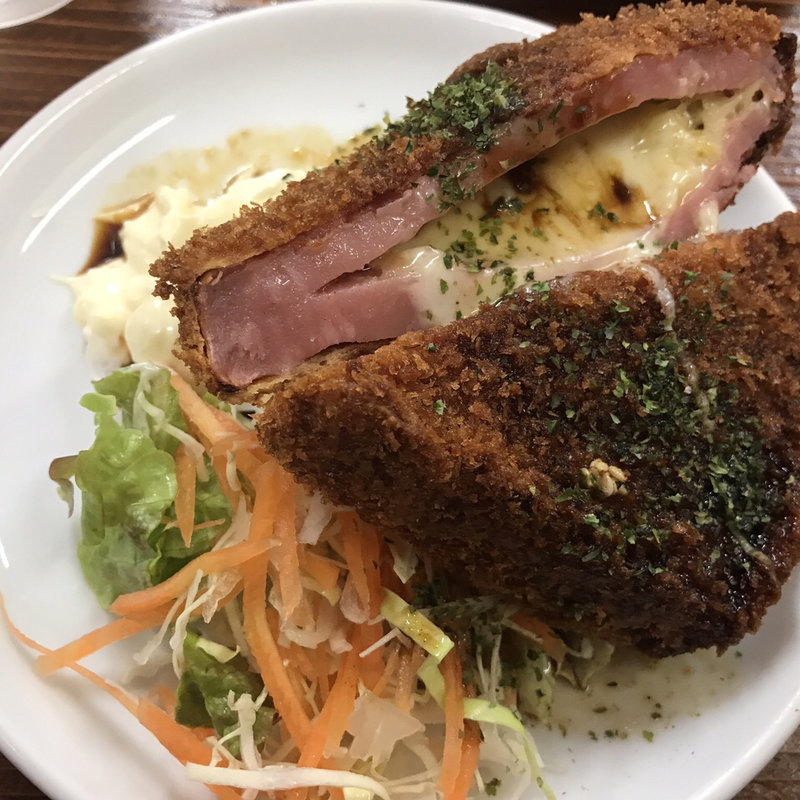 ハムカツ(大衆食堂スタンド そのだ )