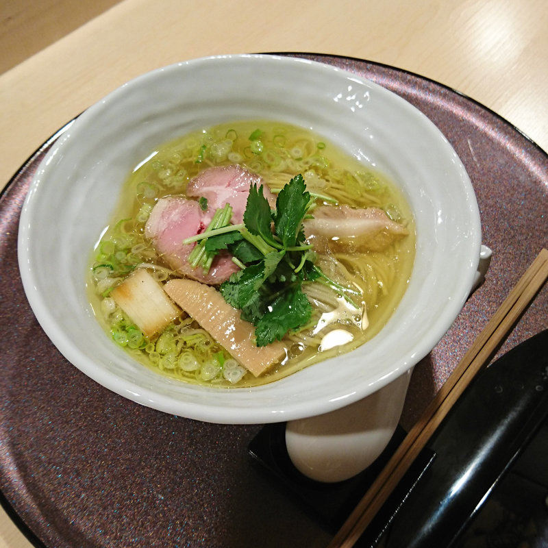 塩ラーメン(らぁ麺 山雄亭)