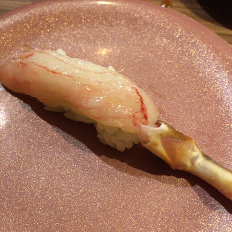 生タラバガニ(回転寿司 ぱさーる)