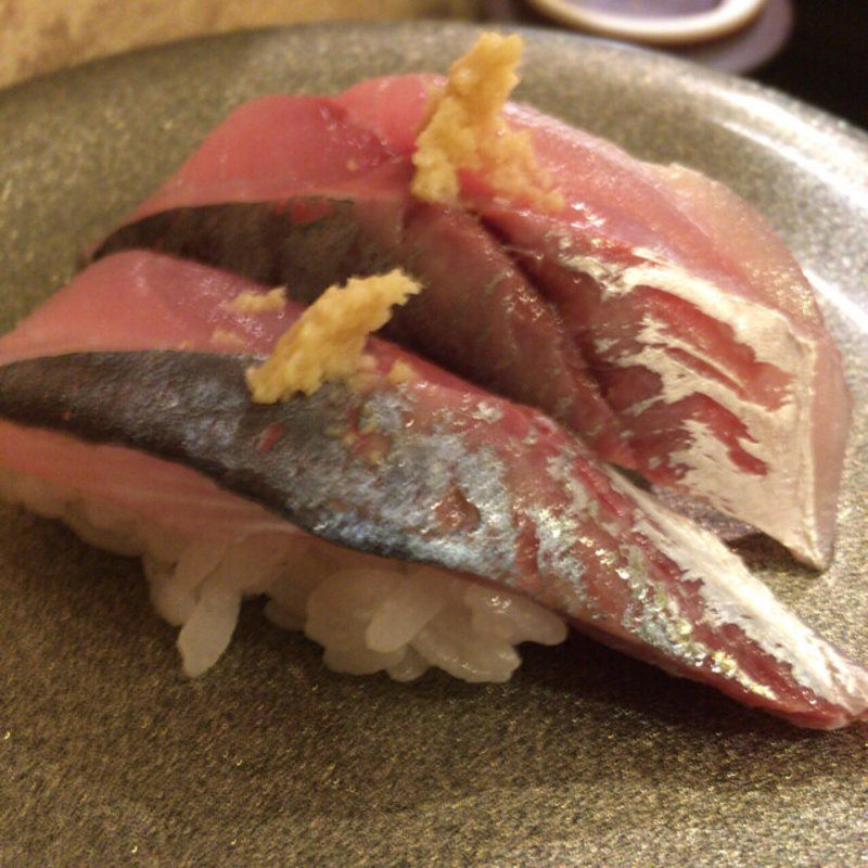 アジ(回転寿司 ぱさーる)