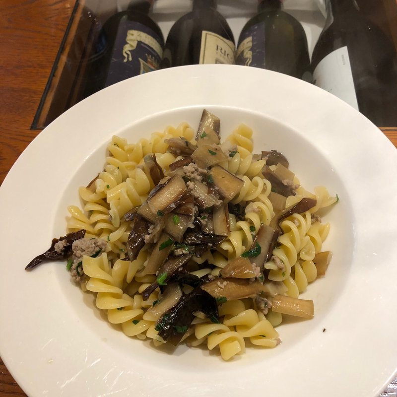 タルティーボと豚挽き肉のフジッリ(cucina italiana HARU クチーナ・イタリアーナ・ハル)