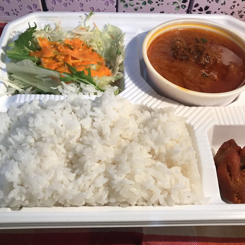 ランチセットB(インドキッチン プージャ 水道橋店)