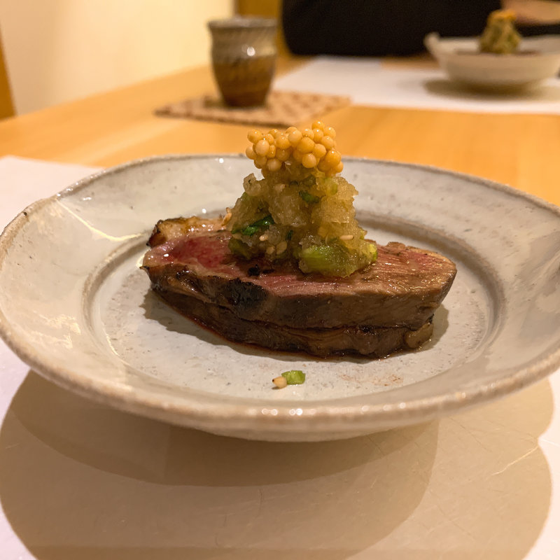 鴨ロース(そばと酒 えもり)