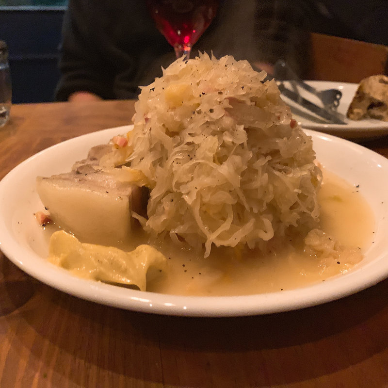 豚肉とシュークルート(Libertin)