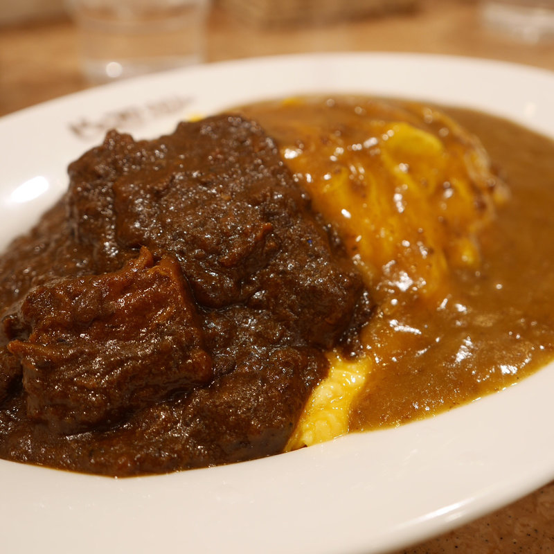 あいがけタマゴカレー(ピッコロカレー)