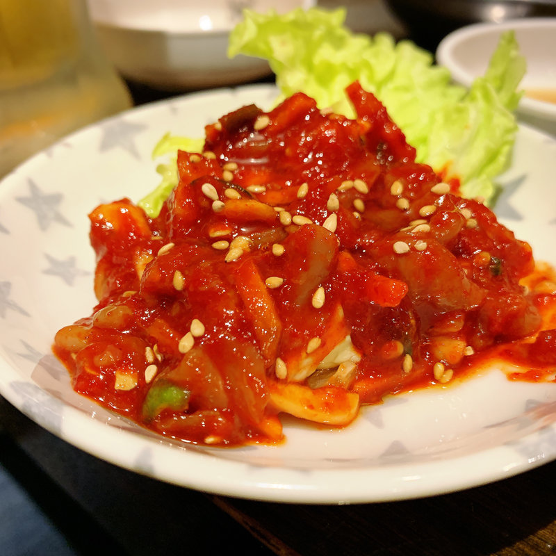 チャンジャ(とんちゃん恵比寿店)