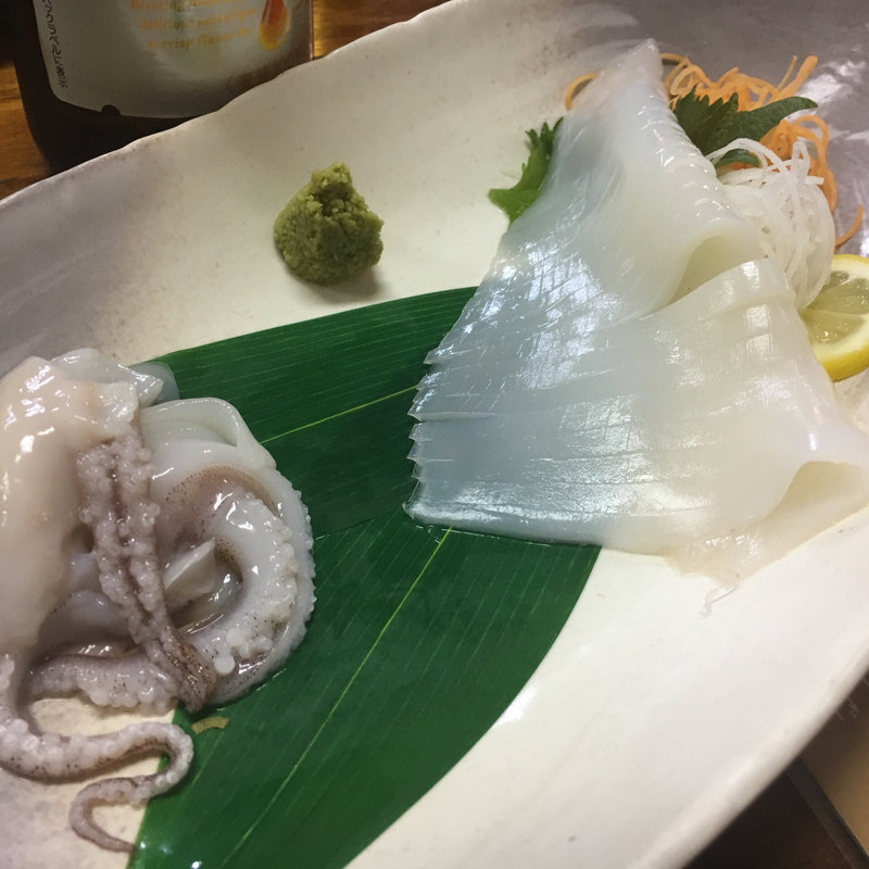 イカ刺し(ざうお 天神店 )