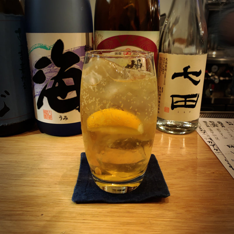 自家製ジンジャーサワー(金井商店)