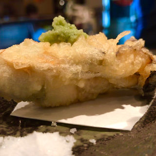 牡蠣の天ぷら(阿吽 )