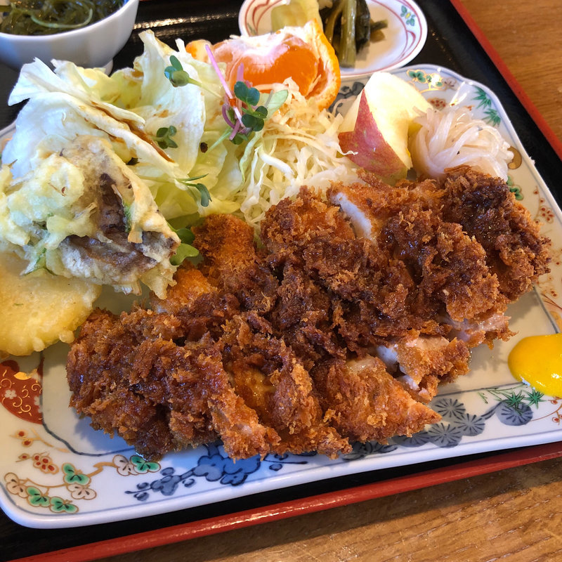 チキンかつ定食(きくやレストラン )