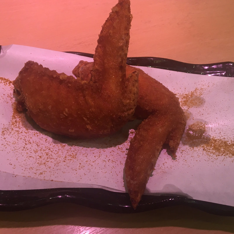 手羽先唐揚げカレー風味(旬和食 とり井)