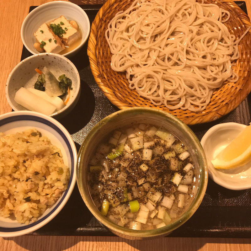 こってりつけそば(蕎麦前 山都)