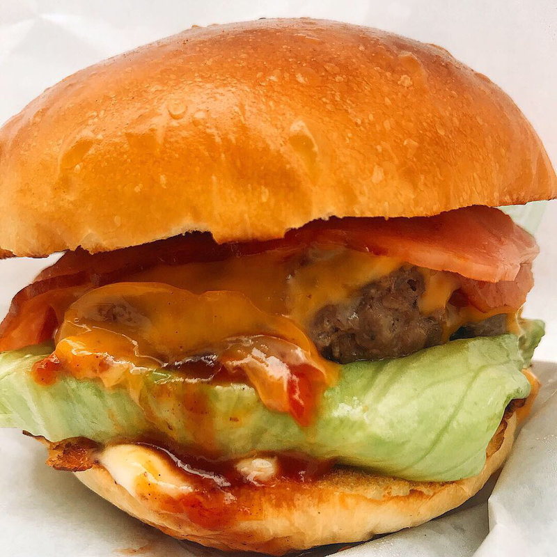 ベーコンチーズバーガー(wills kitchen)