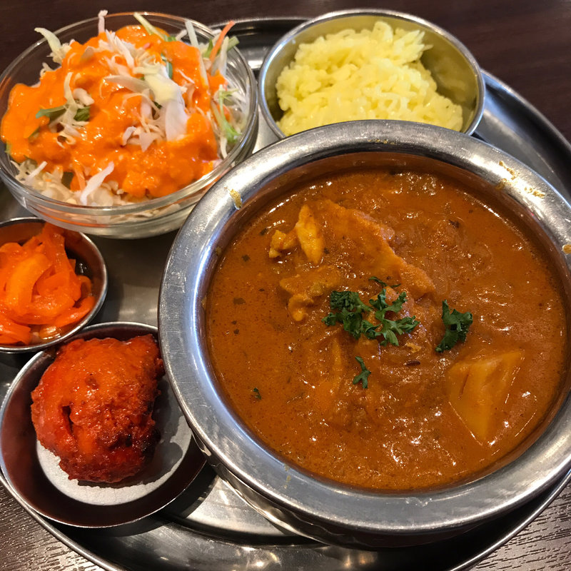 日替わり チキンとタケノコのカレー(フルバリ 墨田リバーサイド店)