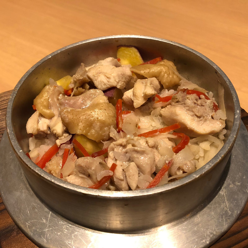 地鶏の釜飯(地鶏個室居酒屋 有明 京橋店  )