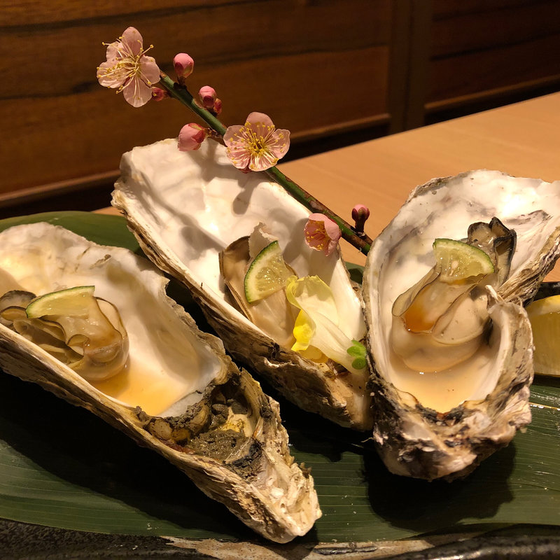 牡蠣のオーブン焼き (地鶏個室居酒屋 有明 京橋店  )