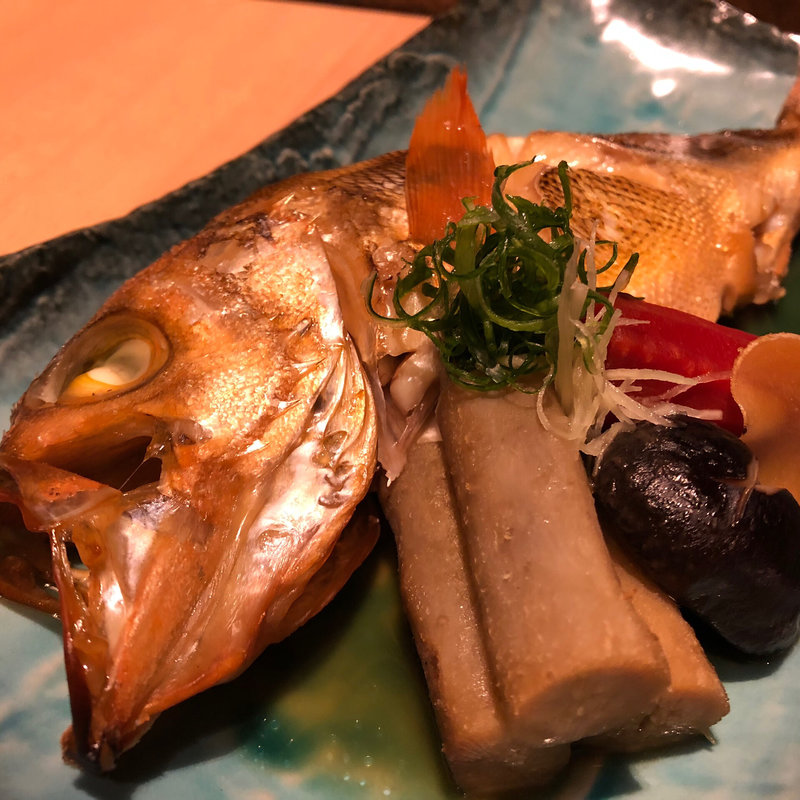 赤ムツ（のどぐろ）の煮付け(地鶏個室居酒屋 有明 京橋店  )