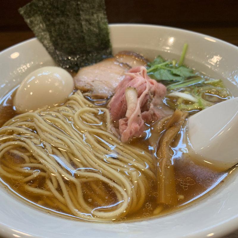 特製煮干しラーメン(らぁめん山と樹)