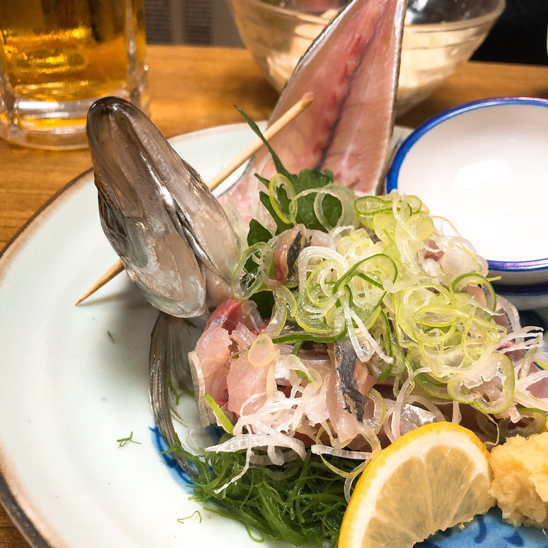 鯵のたたき(加賀屋 浅草橋店)