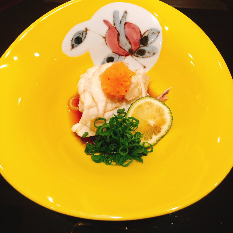 ふぐ 湯引き(いがた)